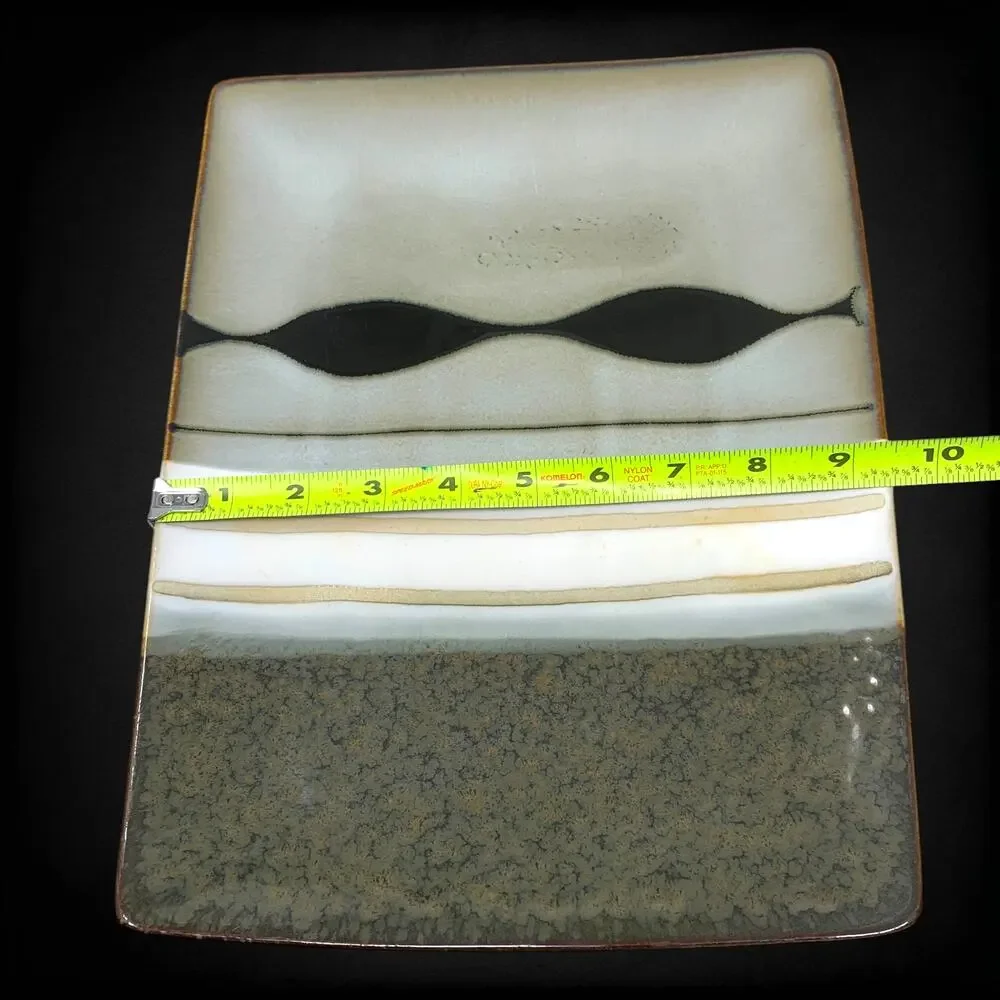 Sango Prelude Black 4508 Rectangular Salad Plate 9